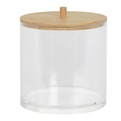 Bathroom Solutions Pojemnik azienkowy z bambusow pokryw