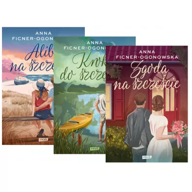 Pakiet Alibi na szcz�cie. Tomy 1-3: Alibi na szcz�cie, Krok do szcz�cia, Zgoda na szcz�cie - Anna Ficner-Ogonowska