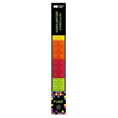Zakre�lacze Pixi Blox fluo 5 kolor�w HAPPY COLOR