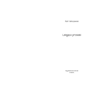 Lataj�ce prosiaki