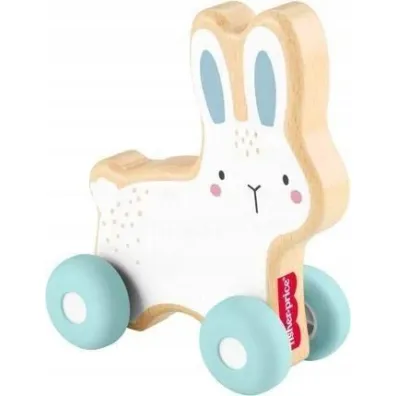 Fisher-Price. Kr�lik drewniany do ci�gni�cia Mattel