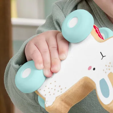 Fisher-Price. Kr�lik drewniany do ci�gni�cia Mattel