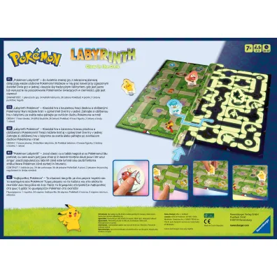 Labyrinth Pokemon �wiec�cy w ciemno�ci Ravensburger
