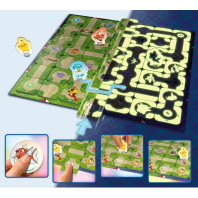 Labyrinth Pokemon �wiec�cy w ciemno�ci Ravensburger