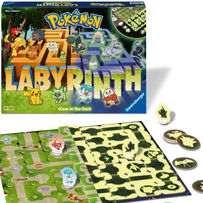 Labyrinth Pokemon �wiec�cy w ciemno�ci Ravensburger