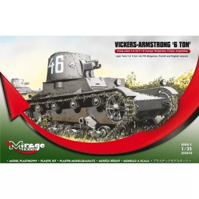 Mirage zest.d/sklej.Czo�g VickersAmstr.S05 55102 Mirage Hobby
