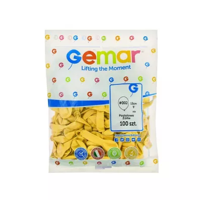 Godan Balony pastelowe ��te 100 szt.