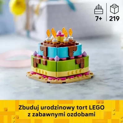 LEGO Iconic Tort na przyj�cie urodzinowe 40815
