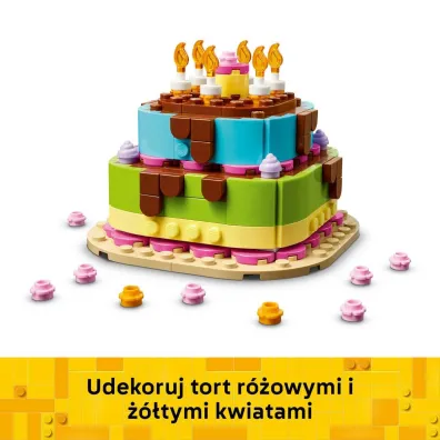 LEGO Iconic Tort na przyj�cie urodzinowe 40815