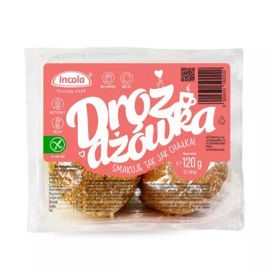 Incola Dro�d��wka taka jak cha�ka bezglutenowa 2 x 60 g