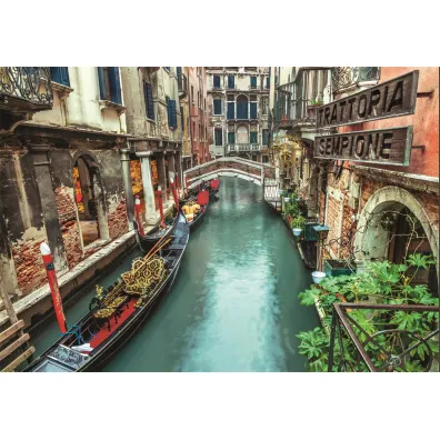Puzzle 1000 el. Venice Canal Clementoni