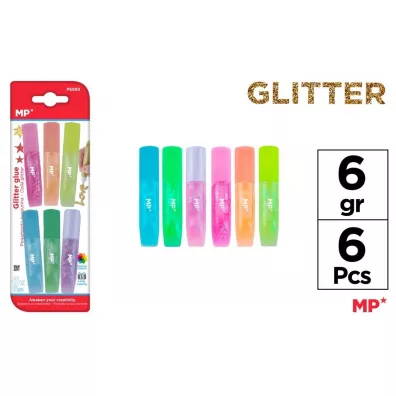 Mp Main Paper Klej brokatowy w p�ynie 6x6g