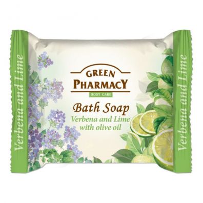 Green Pharmacy Bath Soap mydło w kostce Werbena i Olejek z Limonki 100 g