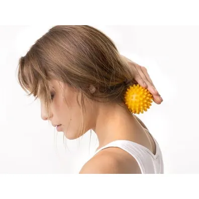 Tullo Fizjo Spiky Massage Pi�ka rehabilitacyjna czerwona 5,4 cm