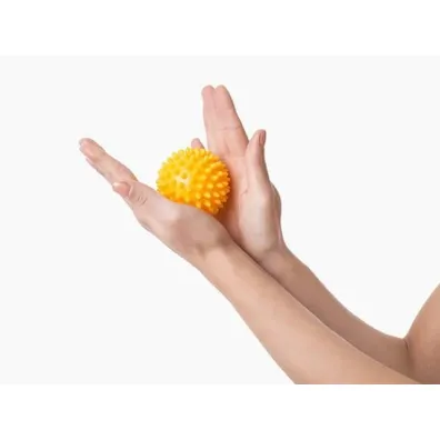 Tullo Fizjo Spiky Massage Pi�ka rehabilitacyjna czerwona 5,4 cm