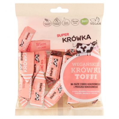Super Krwka Krwki bezmleczne o smaku toffi 150 g Bio