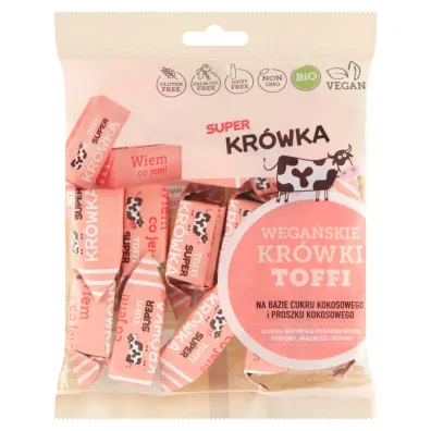 Super Krwka Krwki bezmleczne o smaku toffi 150 g Bio