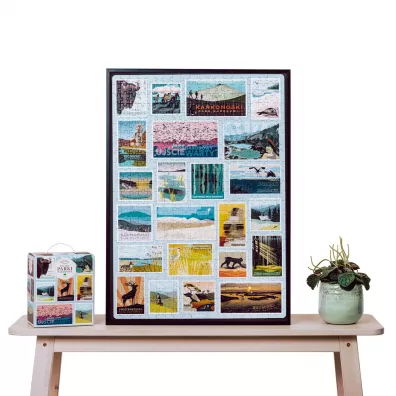 Puzzle Puzzlove CzuCzu 500 el. Polskie Parki narodowe Bright Junior Media