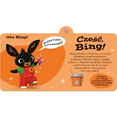 Cze��, Bing! Ksi��ka z registrami