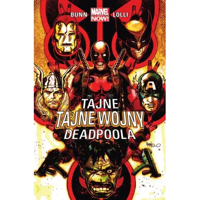 Marvel Now Tajne tajne wojny Deadpoola - Cullen Bunn, Jacopo Camagni, Matteo Lolli, Matteo Buffagni