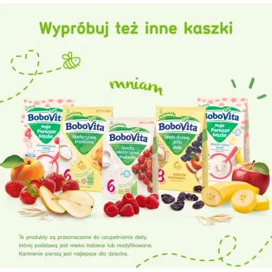 BoboVita Moja Pierwsza Kaszka ry�owa banan po 4. miesi�cu 180 g