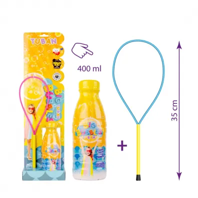 Obrcz do baniek mydlanych 400 ml Tuban