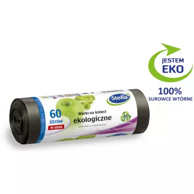 Stella Worki na mieciekologiczne 60L 10 szt.