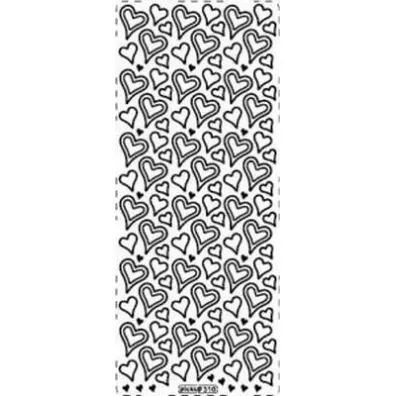 Galeria Hobby Stiker a�urowy 310 z�oty 10x23cm