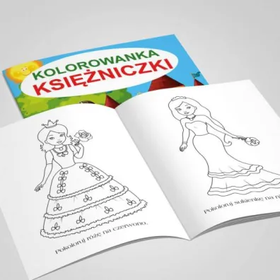 Kolorowanka Ksi�niczki