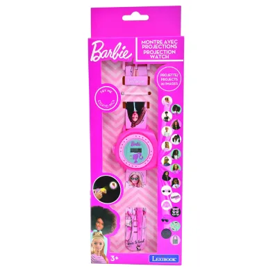 Zegarek cyfrowy z projektorem Barbie Lexibook DMW050BB