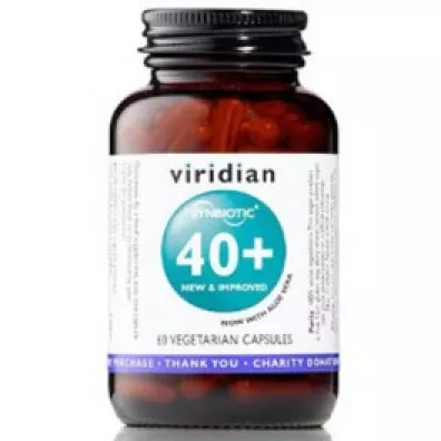 Viridian Flora Bakteryjna Synbiotyk 40+ Suplement diety 60 kaps.
