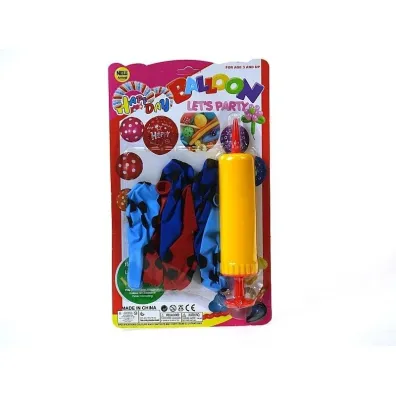 Adar Balony z pompk 12szt