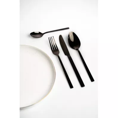 Kulig �y�eczka do herbaty Piano black zawieszka 29521 3 szt.