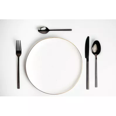 Kulig �y�eczka do herbaty Piano black zawieszka 29521 3 szt.