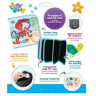 Ksi��eczka kolorowy Ocean JollyBaby