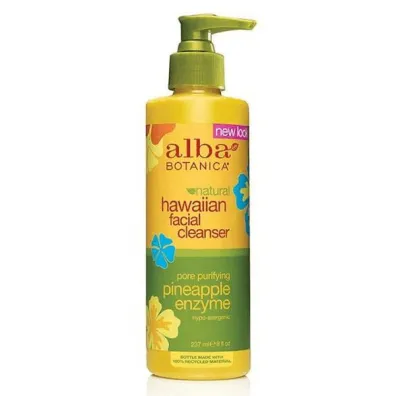 Alba botanica Hawajski el do mycia twarzy - Enzymatyczny Ananas 237 ml