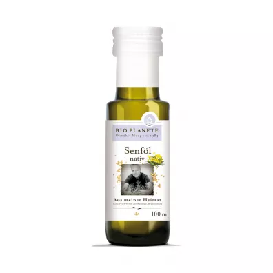 Bio Planete Olej z nasion gorczycy (olej musztardowy) t�oczony na zimno 100 ml Bio