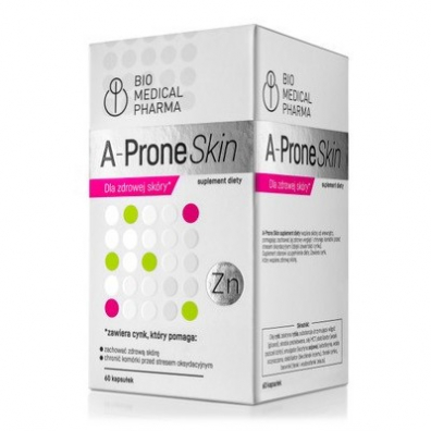 Bio Medical Pharma A-Prone Skin Suplement diety 60 kaps.
