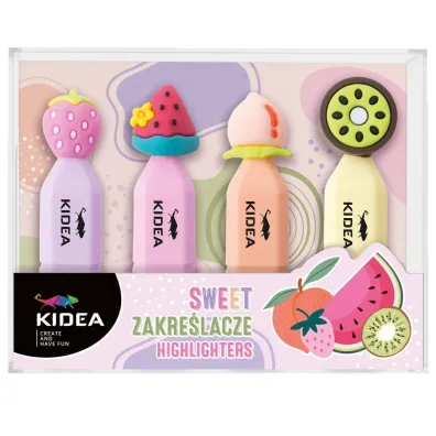 Derform Zakre�lacze Owoce 4 szt KIDEA