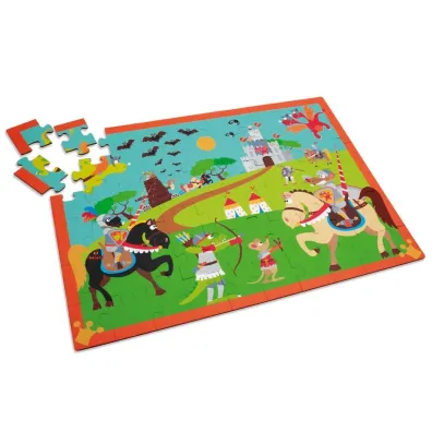 Puzzle 60 el. Rycerz Scratch
