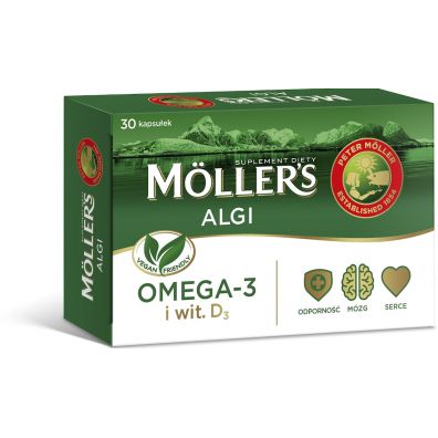 Moller`s Algi suplement diety 30 kaps.