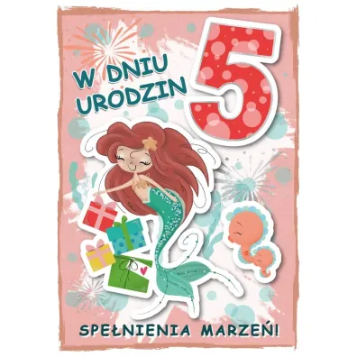 Armin Style KARNET URODZINY 5 B6 Z KOP AS GM-1086 FOL