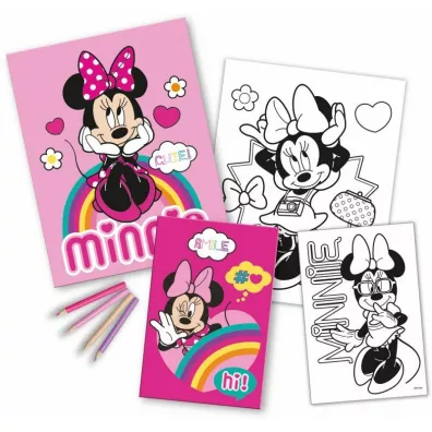 Zestaw do kolorowania Minnie MN30045 KIDS EUROSWAN