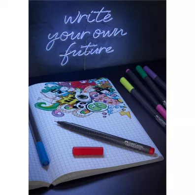 Faber-Castell Cienkopisy podstawowe Grip 5 szt.