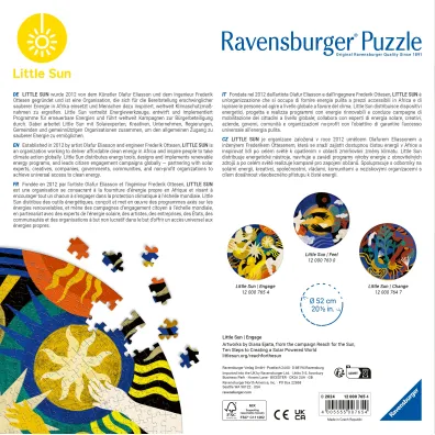 Puzzle 500 el. 2D Ma�e s�o�ce. Zaanga�owanie Ravensburger