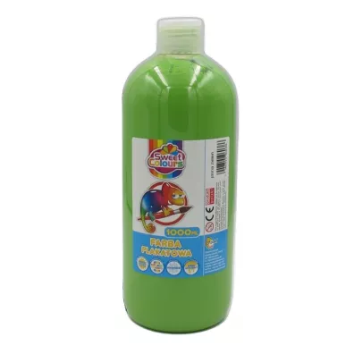 Sweet colours Farba plakatowa jasno zielona 1000 ml