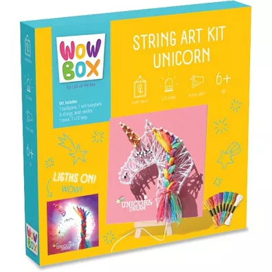 Zestaw sznurkowy String Art Jednoro�ec WOW536332 Tm Toys