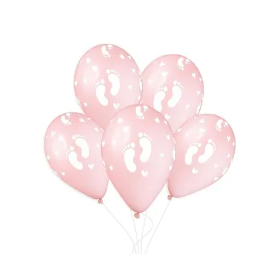 Balony Gemar st�pki dzieci�ce pudrowe r�owe