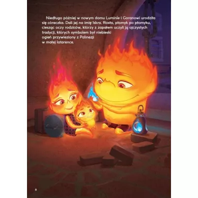 Mi�dzy nami �ywio�ami. Opowie�� filmowa. Disney Pixar