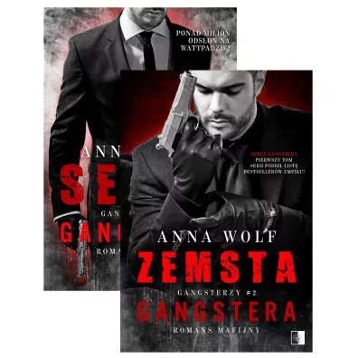 Pakiet Gangsterzy. Tomy 1-2: Serce gangstera, Zemsta gangstera - Anna Wolf